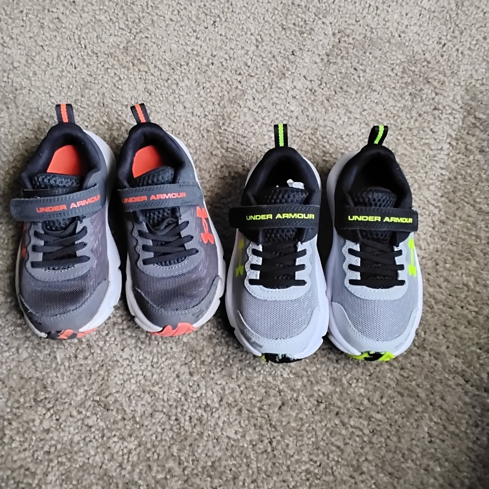 Kids Boys Under Armour Sneakers Size11kid